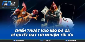 Chiến Thuật Vào Kèo Đá Gà: Bí Quyết Đạt Lợi Nhuận Tối Ưu