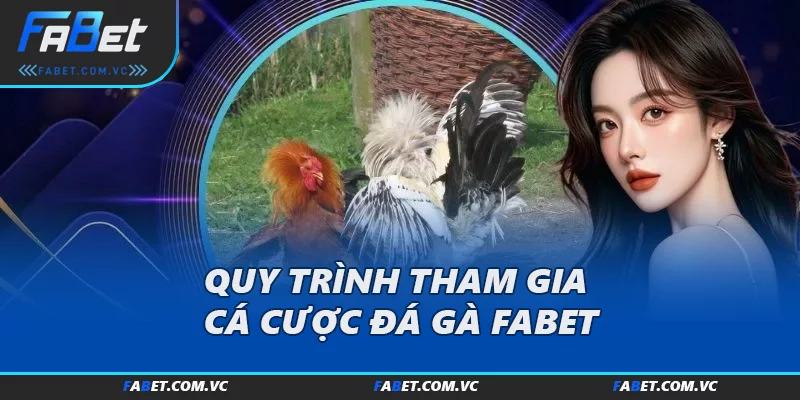 Quy trình tham gia cá cược đá gà FABET